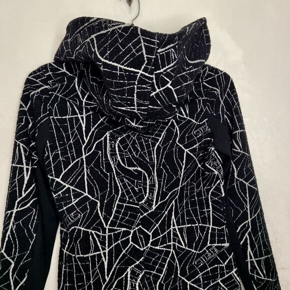 Tonia Debellis Hooded Coat Size Small - Picture 10 of 10